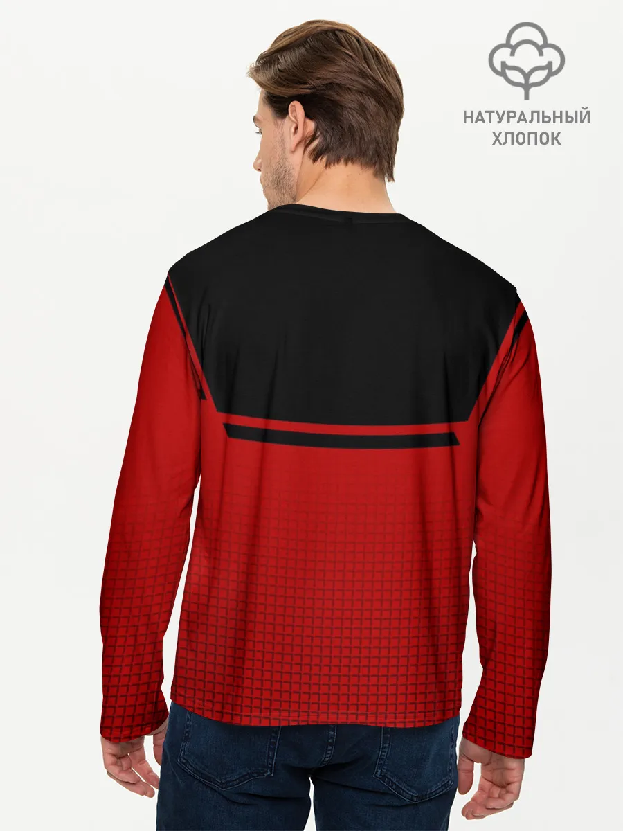 Мужской лонгслив базовый / NISSAN SPORT