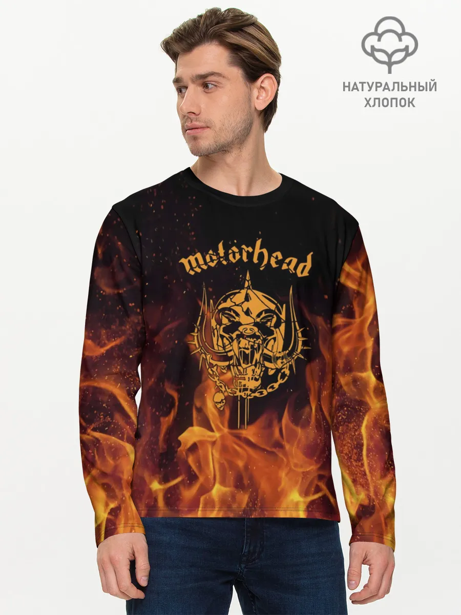 Мужской лонгслив базовый / Motrhead