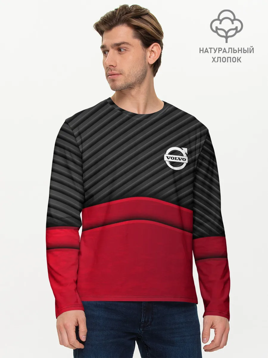 Мужской лонгслив базовый / VOLVO