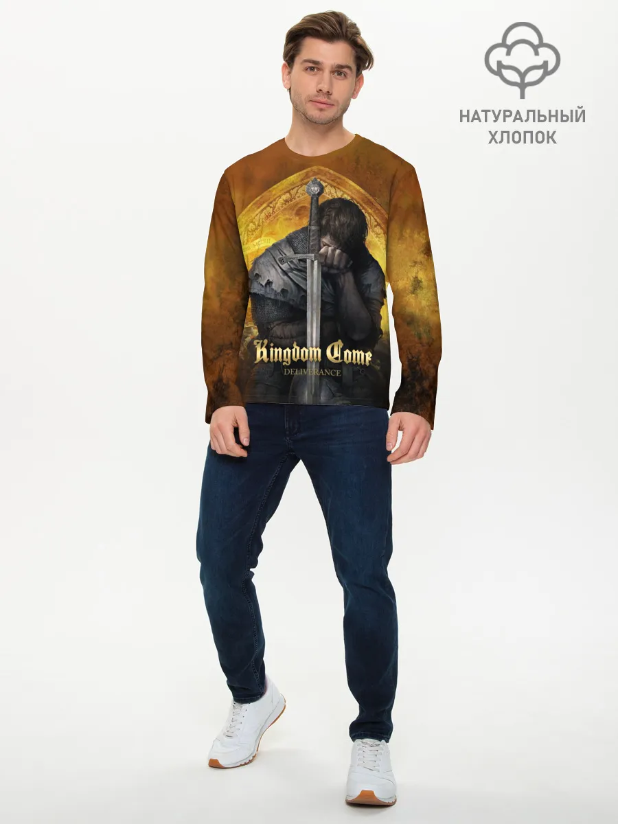 Мужской лонгслив базовый / Sad Henry