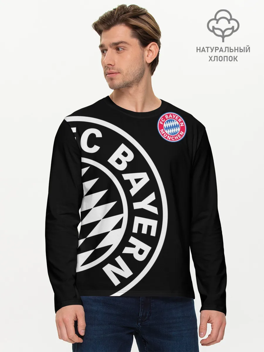 Мужской лонгслив базовый / Bayern Munchen Exclusive