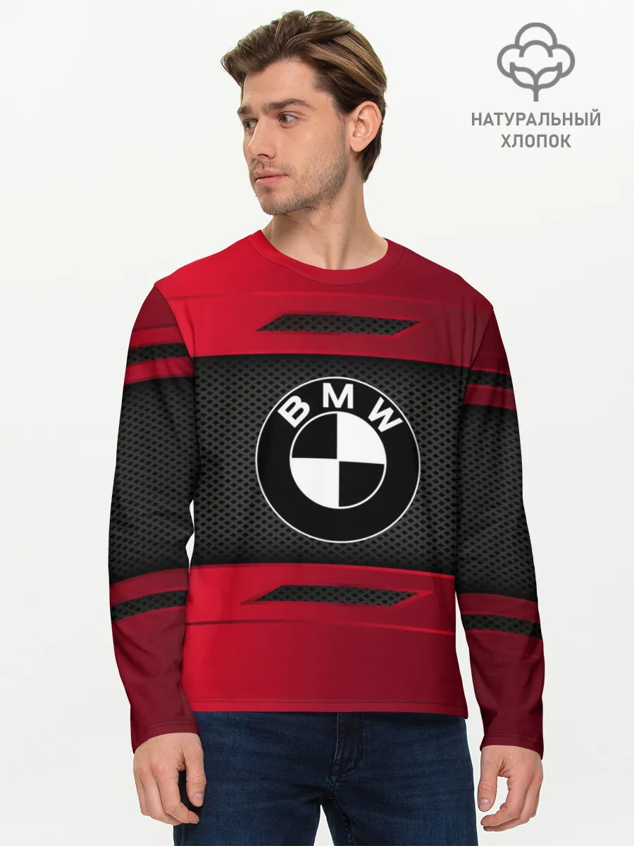 Мужской лонгслив базовый / BMW SPORT