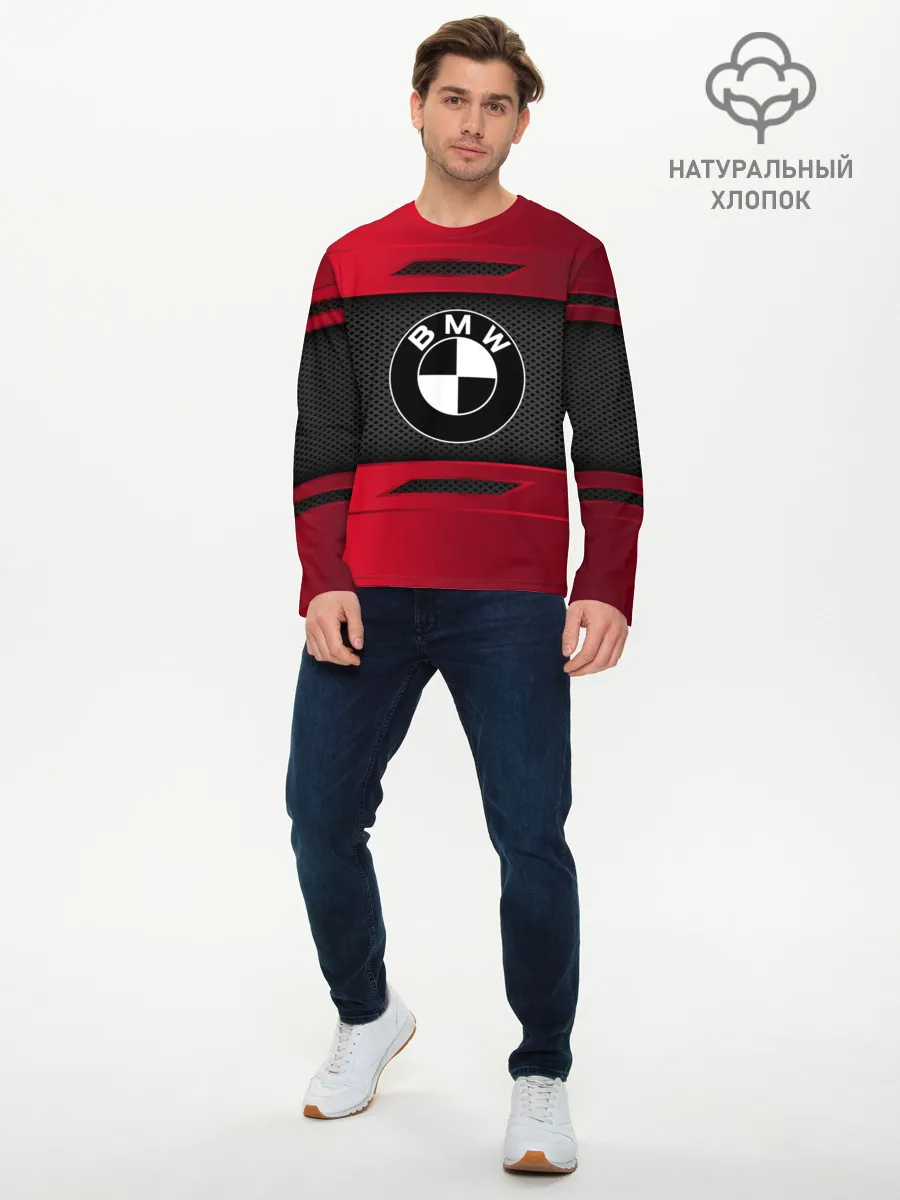 Мужской лонгслив базовый / BMW SPORT