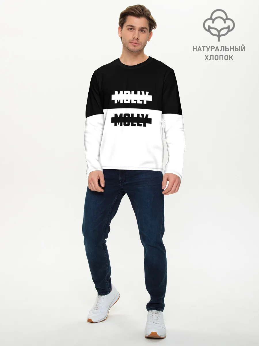 Мужской лонгслив базовый / Molly