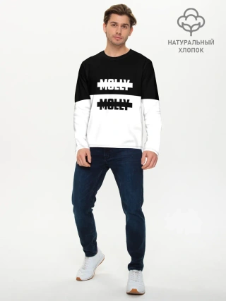 Мужской лонгслив базовый / Molly