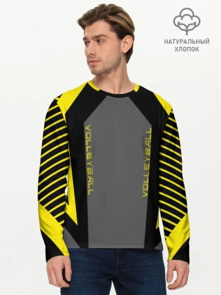 Мужской лонгслив базовый / Volleyball