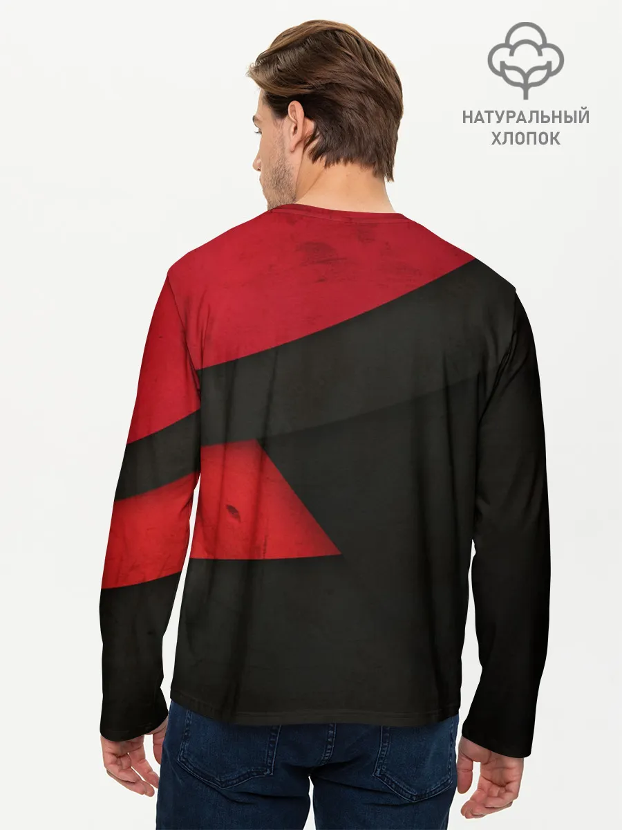 Мужской лонгслив базовый / Чикаго олд