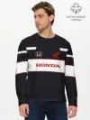 Мужской лонгслив базовый / Honda