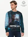 Мужской лонгслив базовый / Detroit: Become Human - Markus