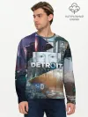 Мужской лонгслив базовый / Detroit: Become Human
