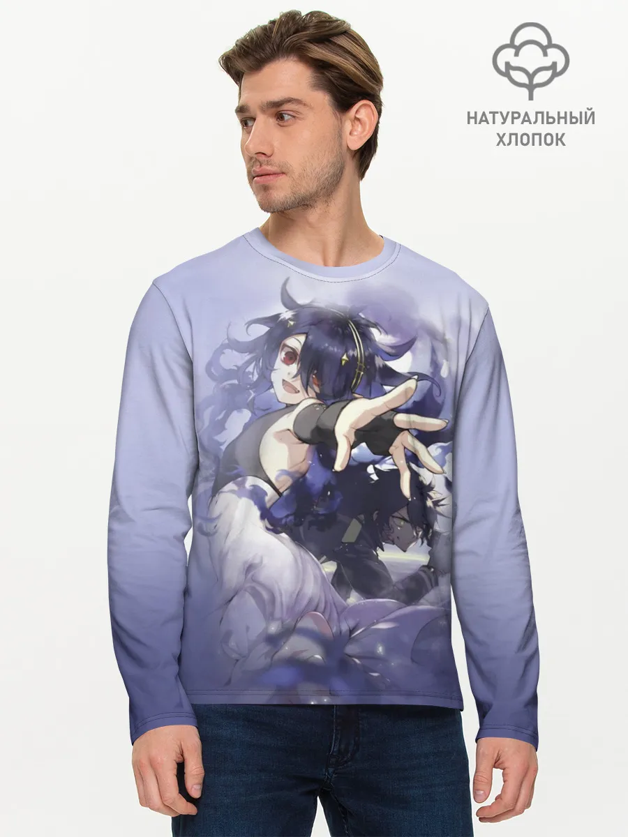 Мужской лонгслив базовый / Ashuramaru