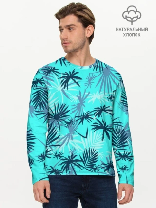 Мужской лонгслив базовый / GTA VICE CITY