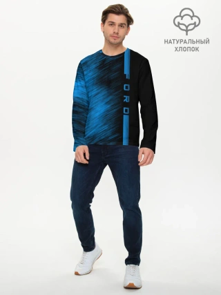 Мужской лонгслив базовый / Ford