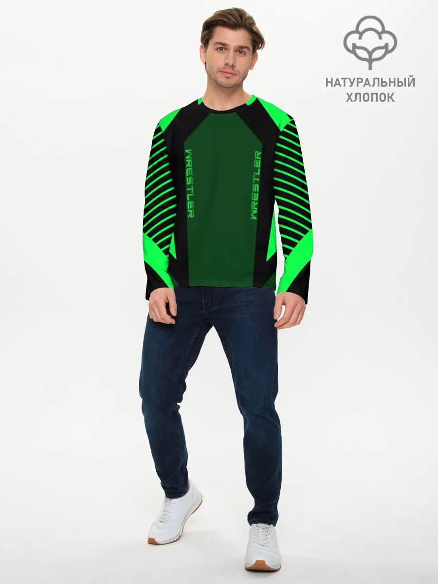 Мужской лонгслив базовый / Wrestler