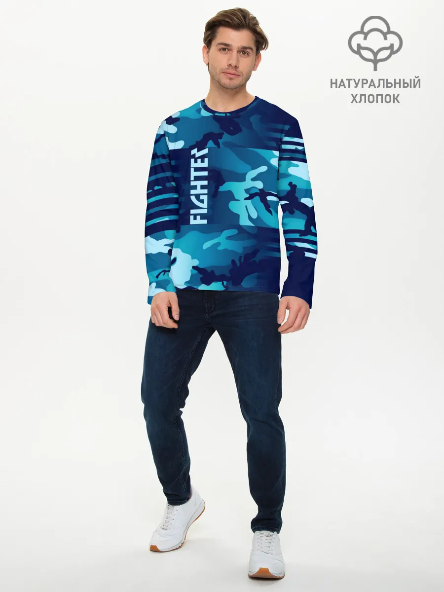 Мужской лонгслив базовый / FIGHTER