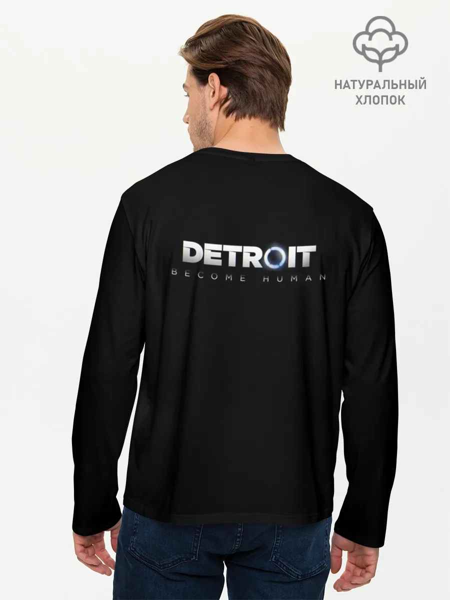 Мужской лонгслив базовый / Markus. Detroit: Become Human