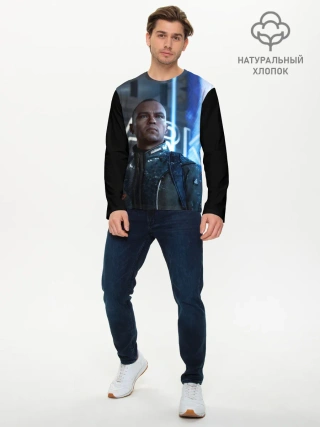 Мужской лонгслив базовый / Markus. Detroit: Become Human