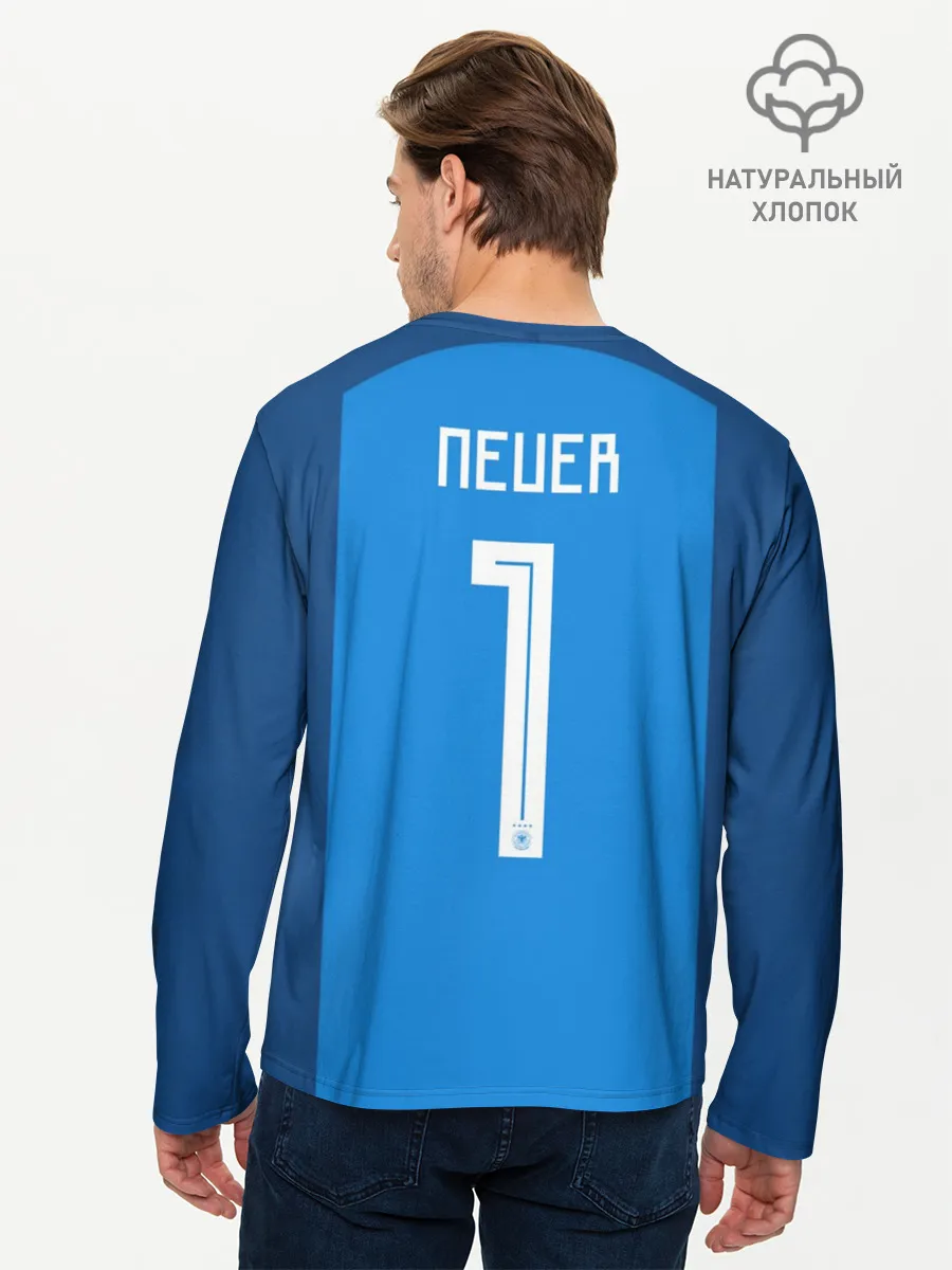 Мужской лонгслив базовый / Neuer WC 2018