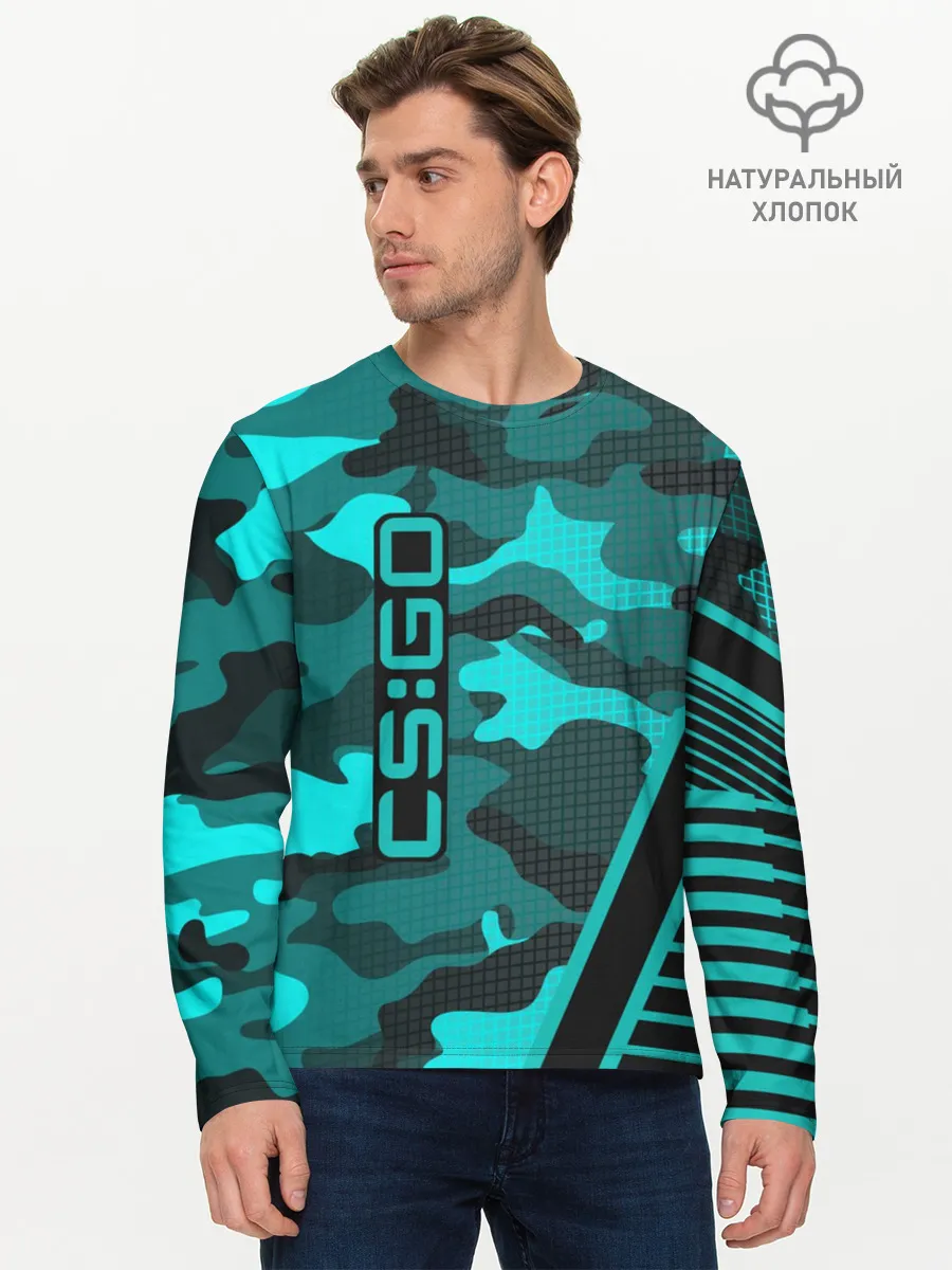 Мужской лонгслив базовый / CS:GO