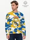 Мужской лонгслив базовый / Real Madrid