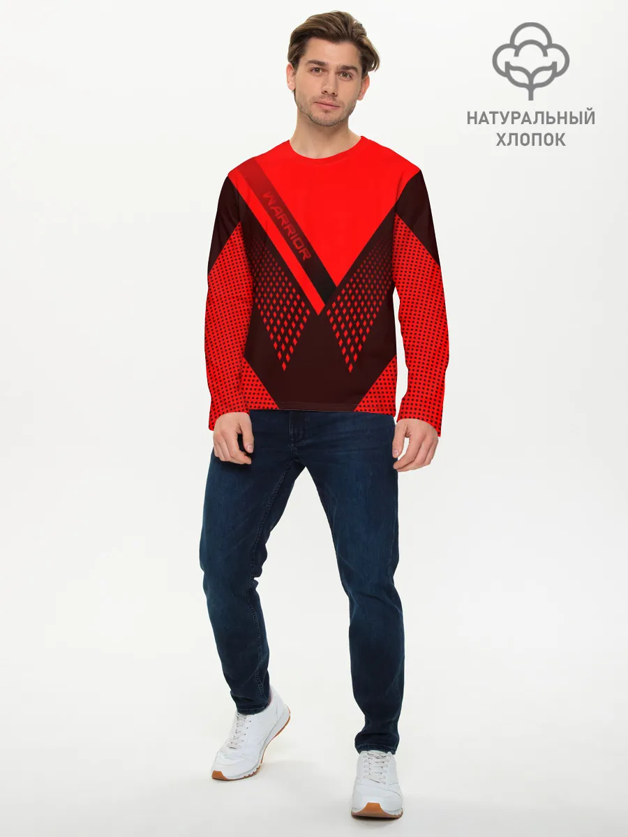 Мужской лонгслив базовый / Warrior