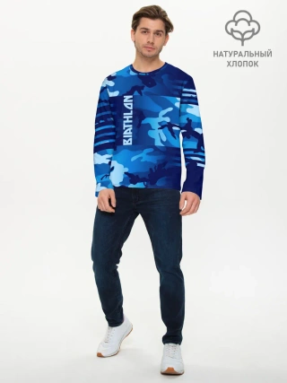 Мужской лонгслив базовый / BIATHLON