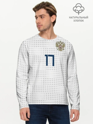 Мужской лонгслив базовый / Головин ЧМ 2018