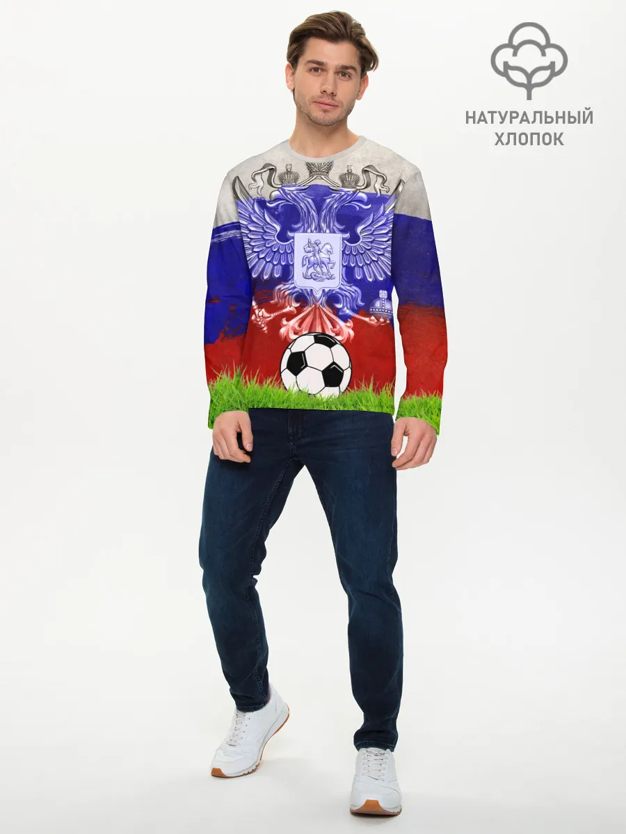 Мужской лонгслив базовый / Сборная России