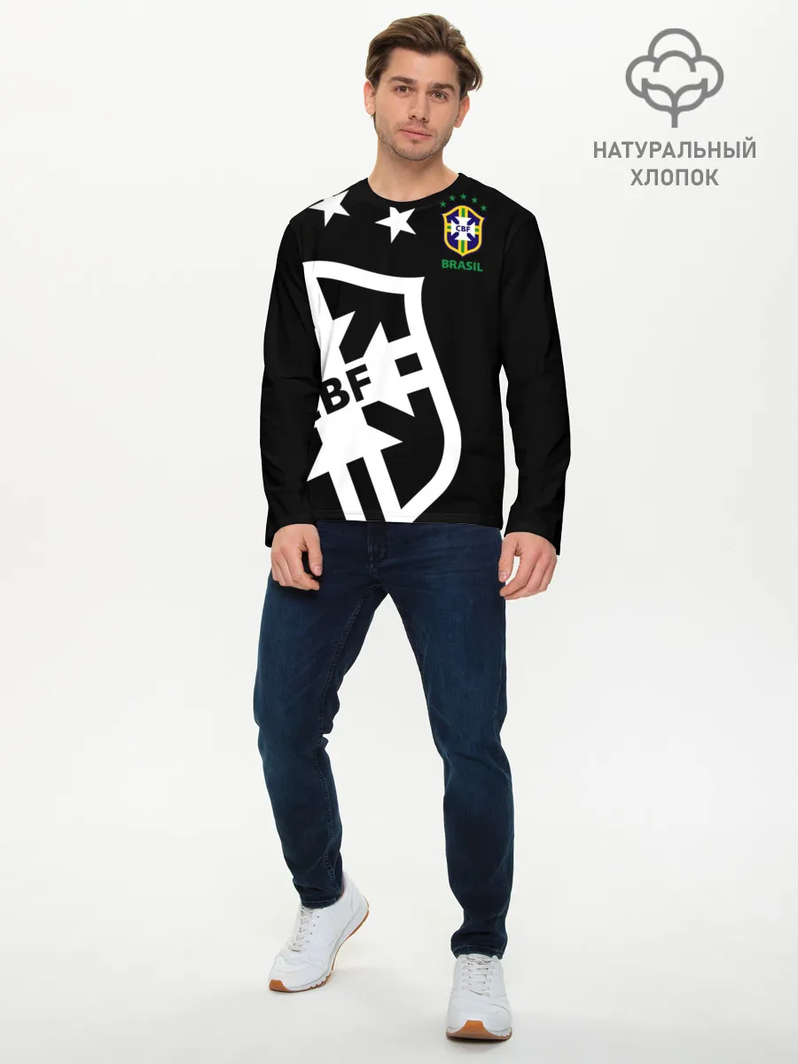 Мужской лонгслив базовый / Brazil Exclusive