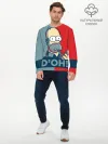 Мужской лонгслив базовый / Homer Simpson