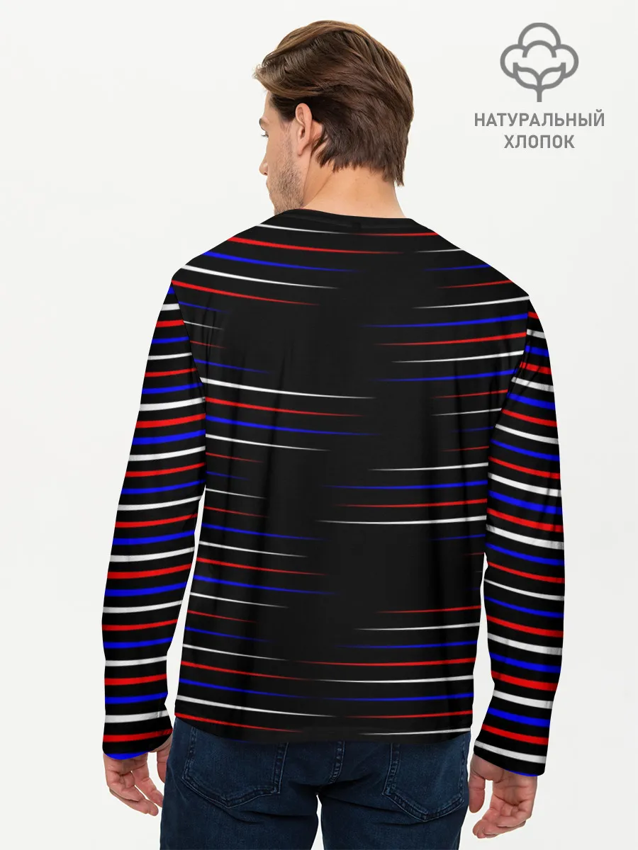 Мужской лонгслив базовый / RUSSIA.