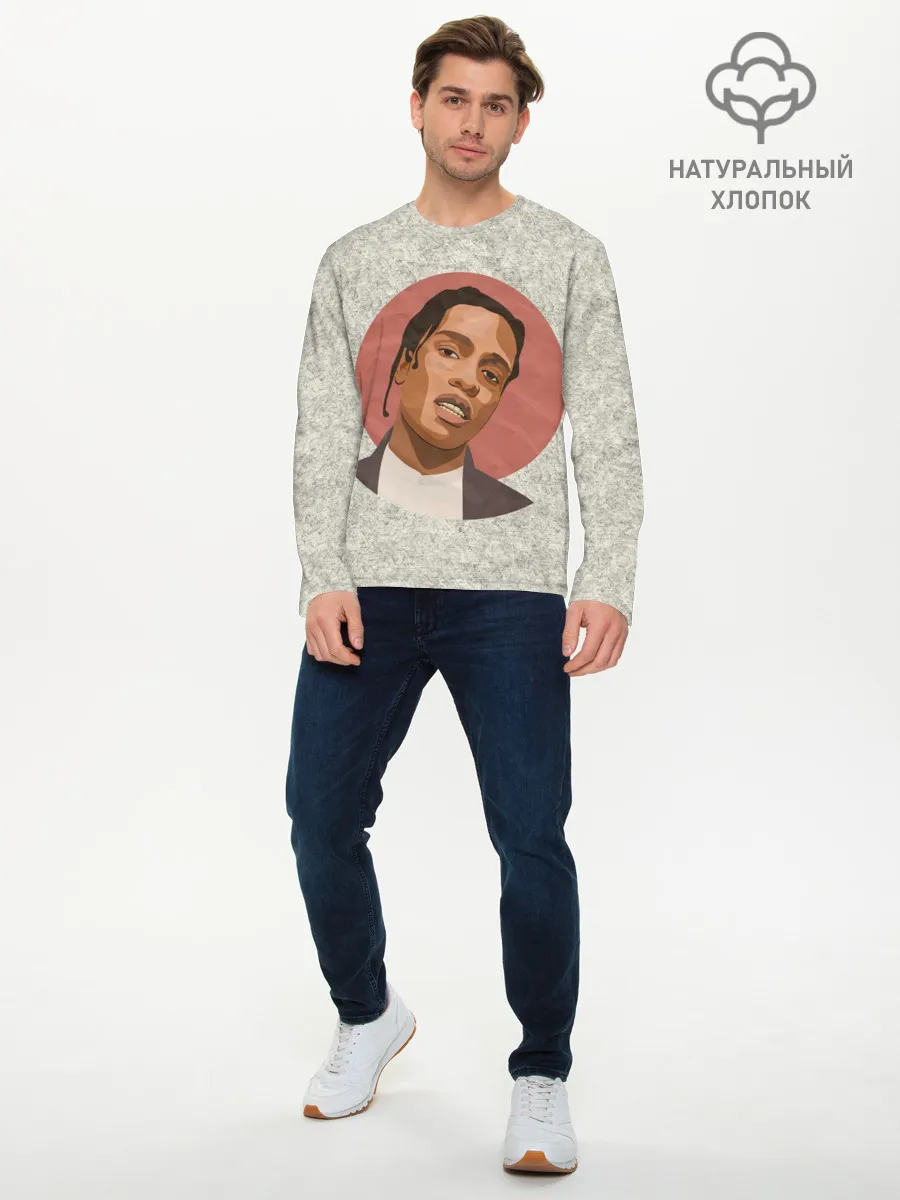 Мужской лонгслив базовый / ASAP