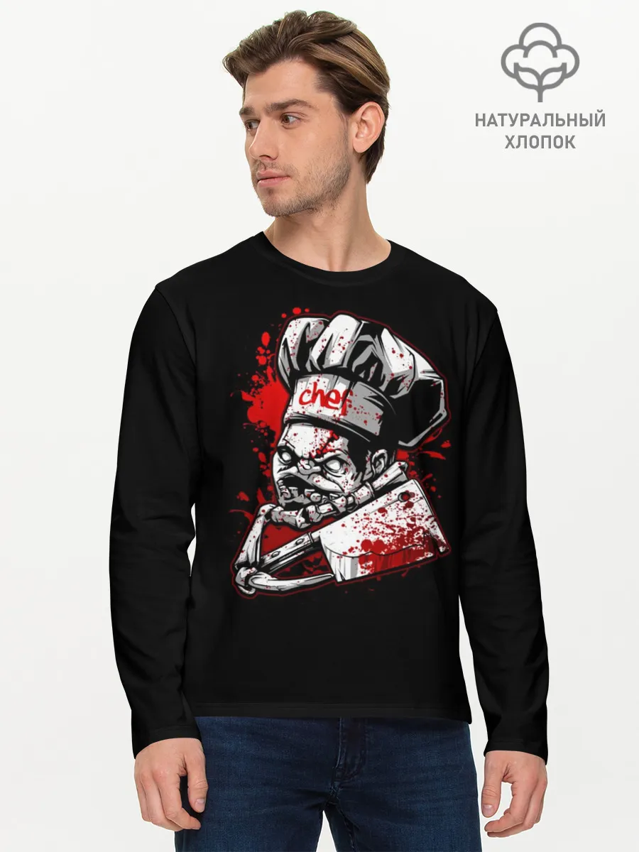 Мужской лонгслив базовый / Pudge