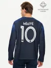 Мужской лонгслив базовый / Mbappe home WC 2018