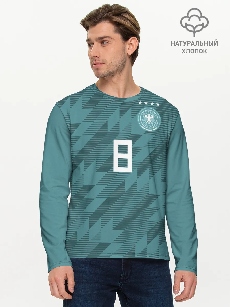 Мужской лонгслив базовый / Kroos away WC 2018