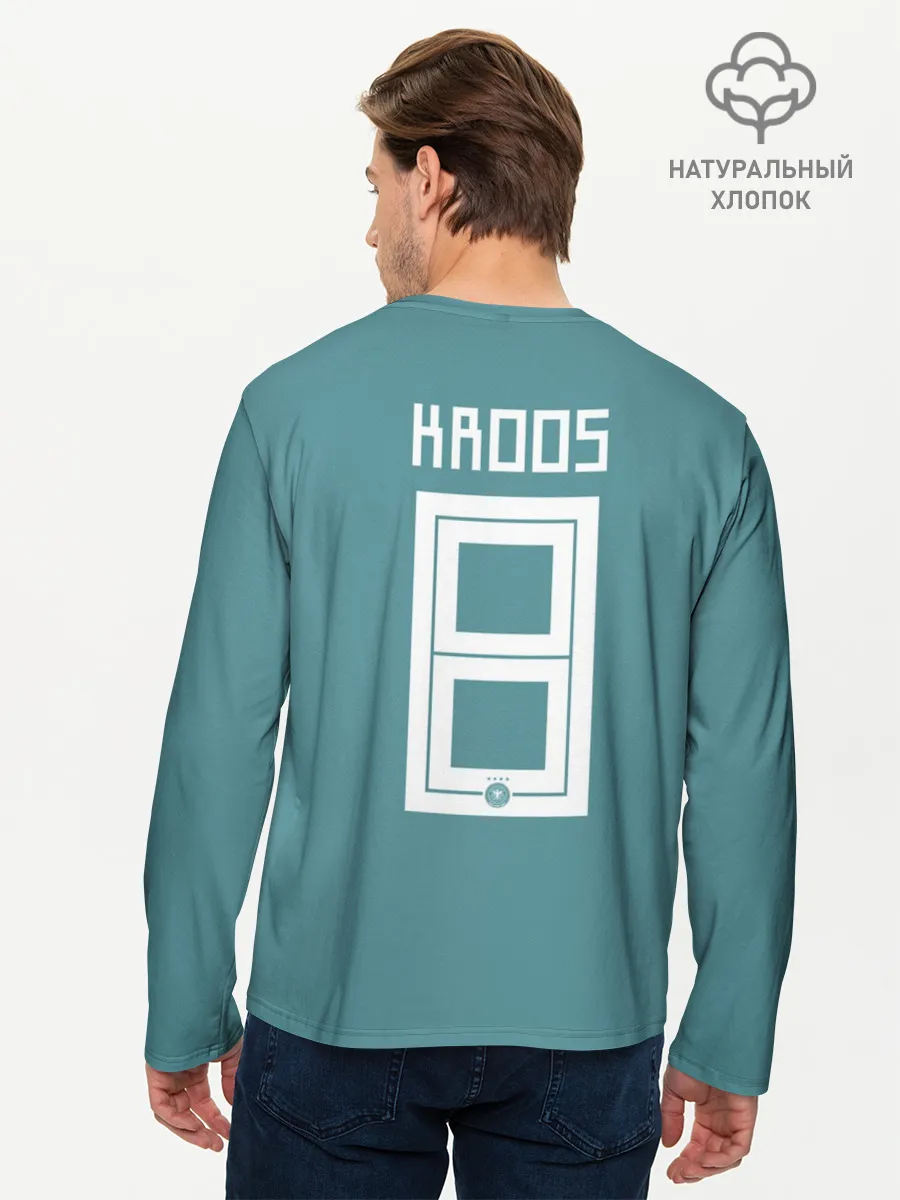 Мужской лонгслив базовый / Kroos away WC 2018
