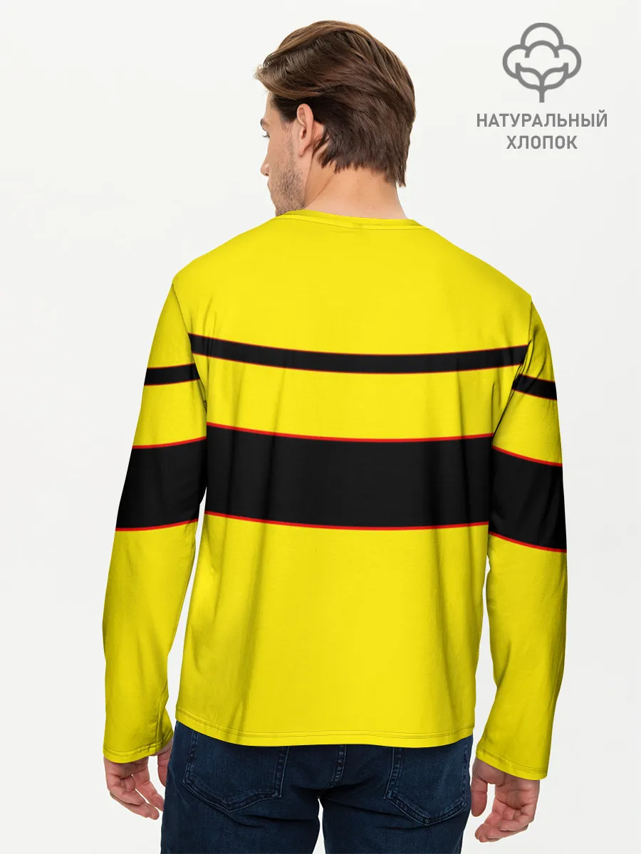 Мужской лонгслив базовый / Lamborghini