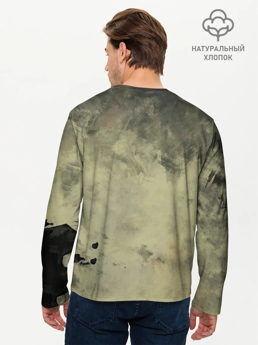 Мужской лонгслив базовый / AC DC