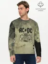 Мужской лонгслив базовый / AC DC