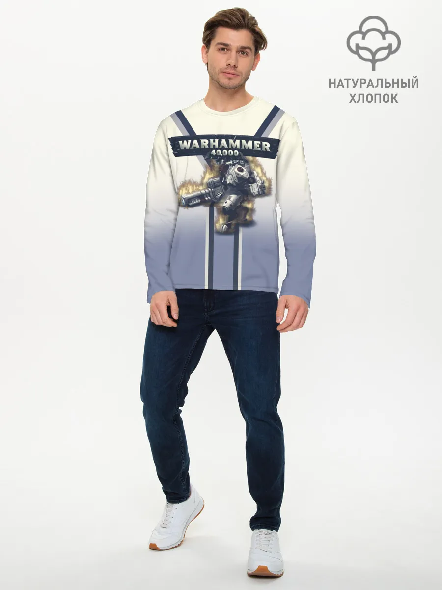 Мужской лонгслив базовый / Warhammer 40000: Tau Empire