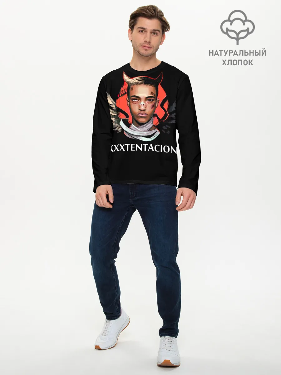 Мужской лонгслив базовый / XXXtentacion