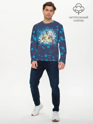 Мужской лонгслив базовый / Разочарование