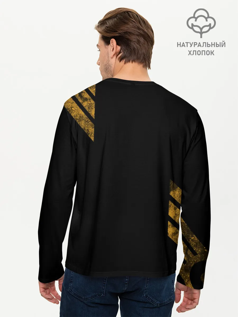 Мужской лонгслив базовый / АВТОБОТ БАМБЛБИ | BUMBLEBEE