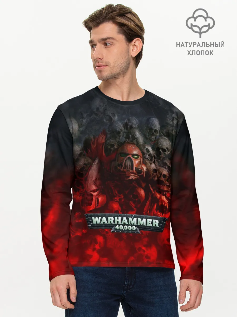 Мужской лонгслив базовый / Warhammer 40000: Dawn Of War