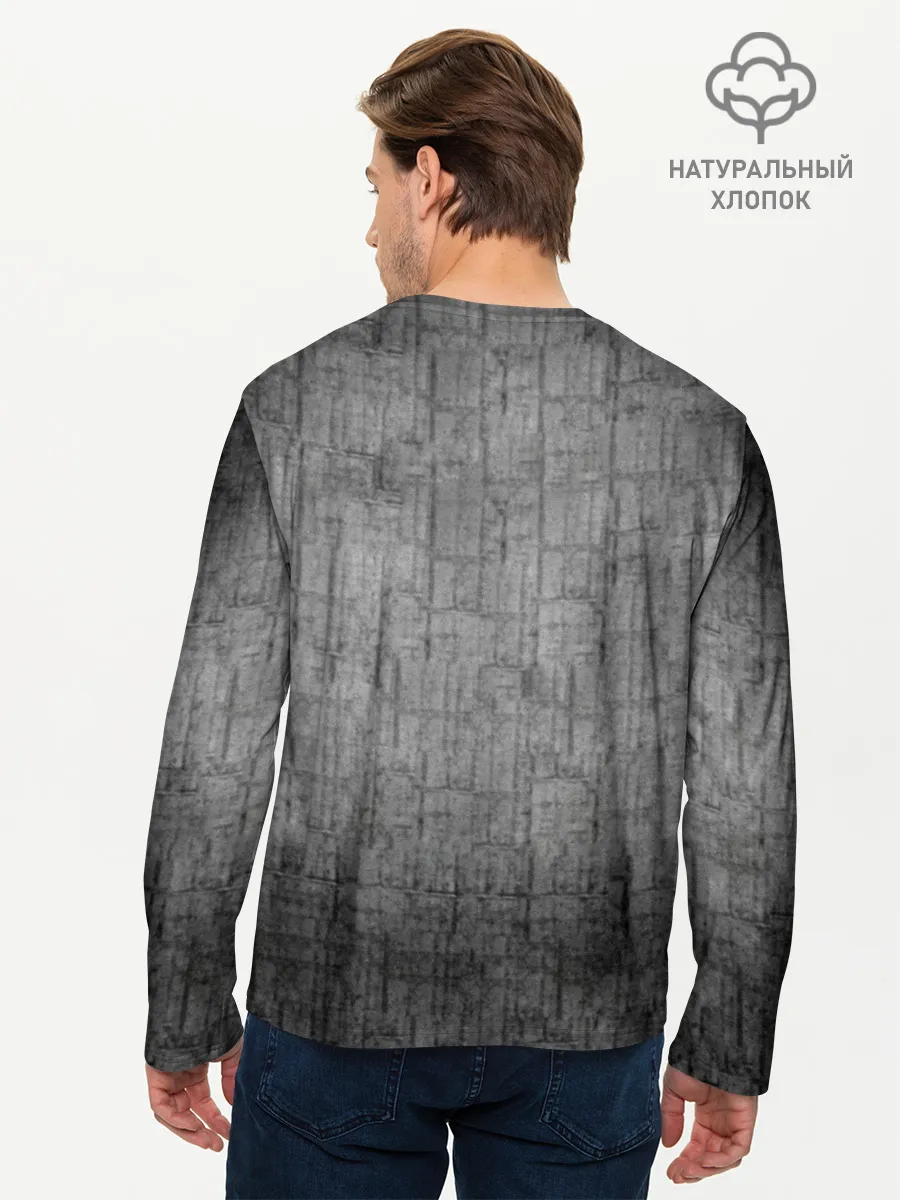 Мужской лонгслив базовый / Пабло Эскобар