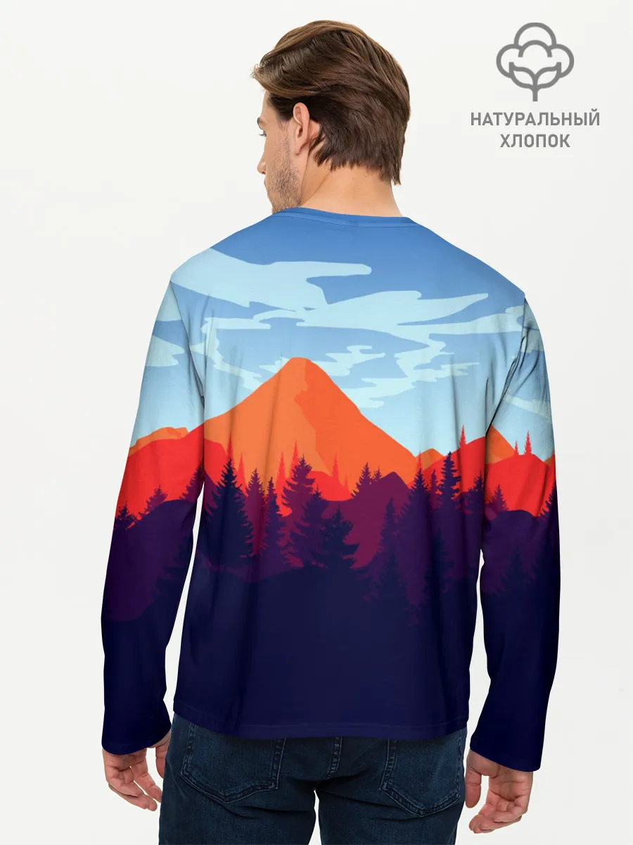 Мужской лонгслив базовый / Firewatch collection