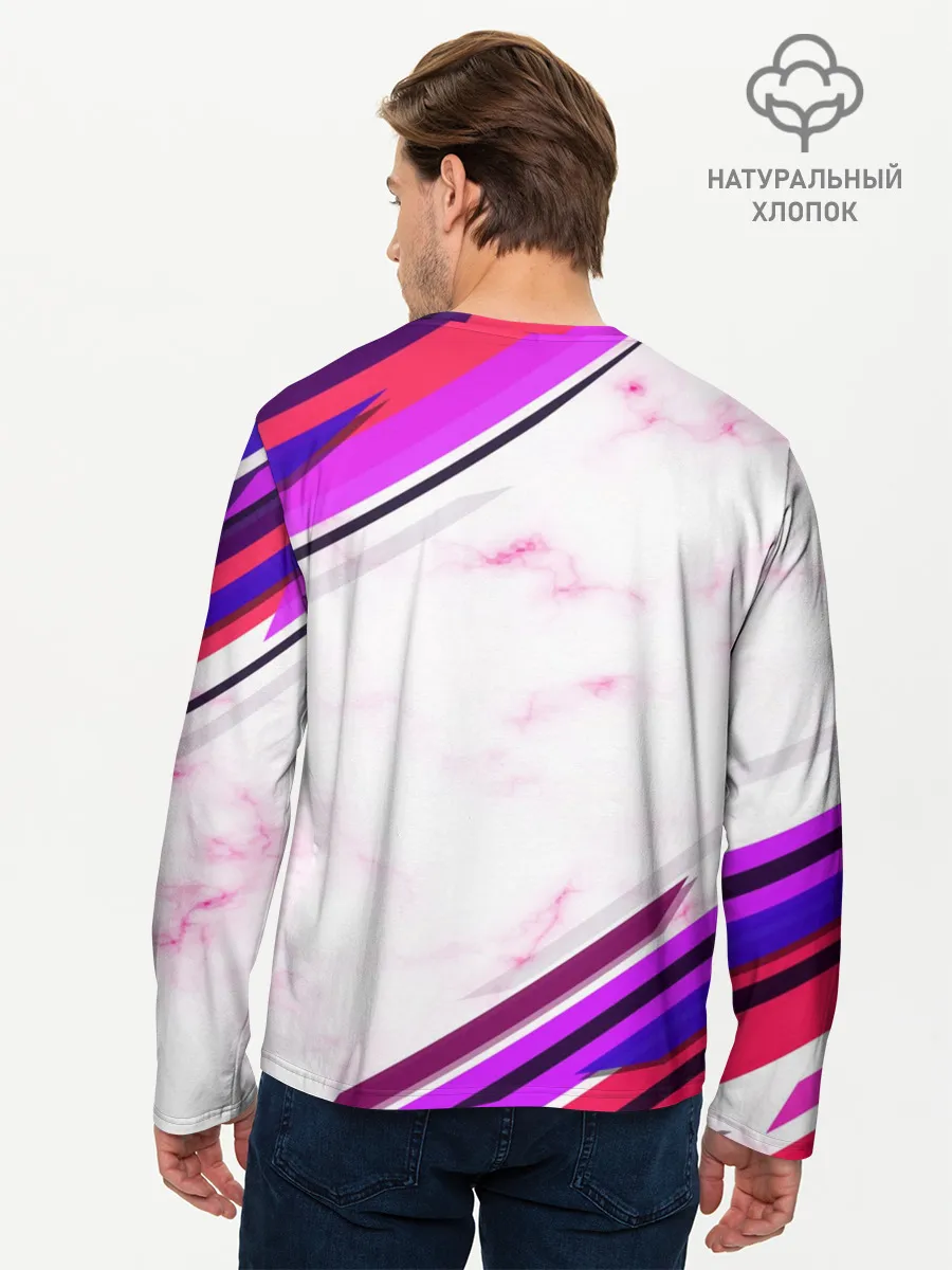 Мужской лонгслив базовый / Barcelona