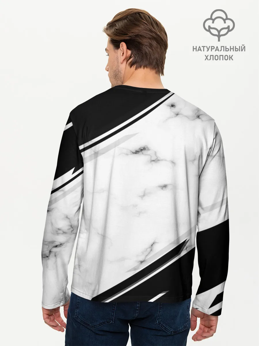 Мужской лонгслив базовый / Juventus