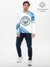 Мужской лонгслив базовый / Manchester city