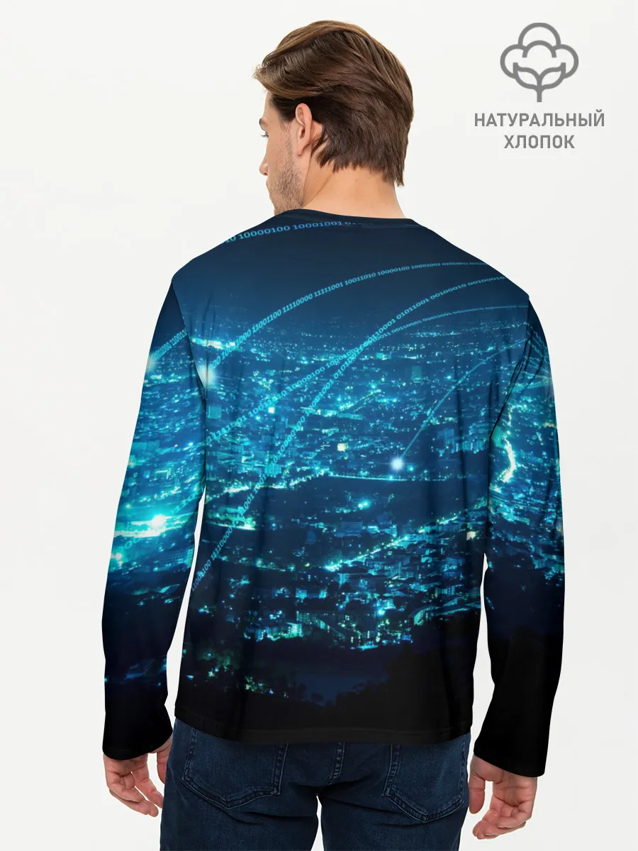 Мужской лонгслив базовый / Detroit:become human